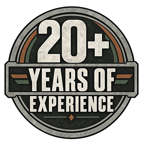 20+ Years of Experience